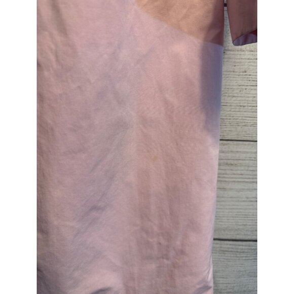 Barneys New York Pink Double-Breasted Trench Coat With Belt Size 8/42 - Picture 3 of 9